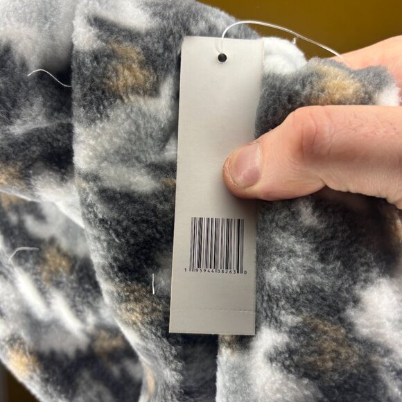 Tahari Sport Funnel Neck Pullover Hoodie Houndstooth Print NWT Size S - Picture 5 of 8